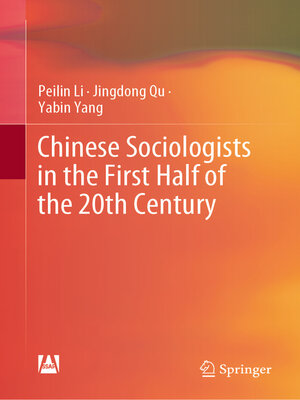 cover image of Chinese Sociologists in the First Half of the 20th Century